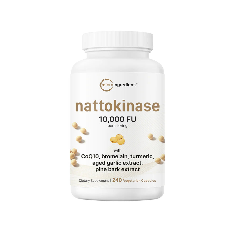 Nattokinase 10,000 FU — Clinical-Dose Cardiovascular Support