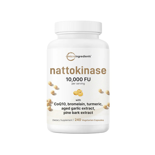 Nattokinase 10,000 FU — Clinical-Dose Cardiovascular Support